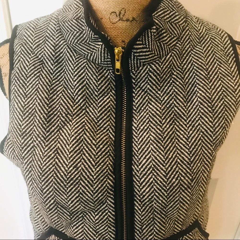 Merokeety Quilted Herringbone Puffer Jacket sz S - Picture 10 of 11